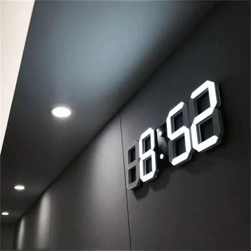 NEOTIMEA – 3D LED Wall Clock with Flexible Display Settings