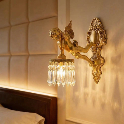 CHERULORIA – Decorative Angel Wall Light for Elegant Home Interiors