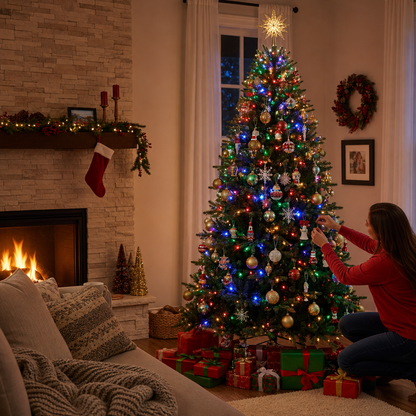 FIRGLOW – Pre-Lit Christmas Tree for Easy Festive Styling