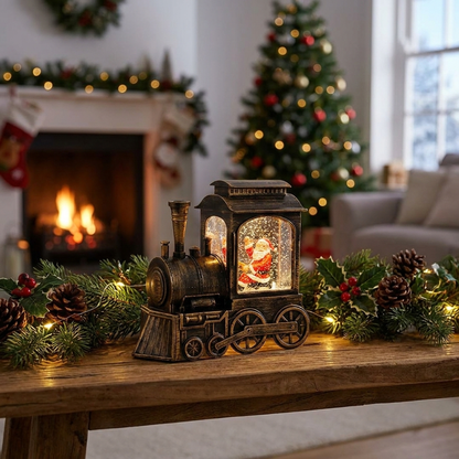 CLAUSLOCO – Santa Train Lights for Cheerful Festive Ambience