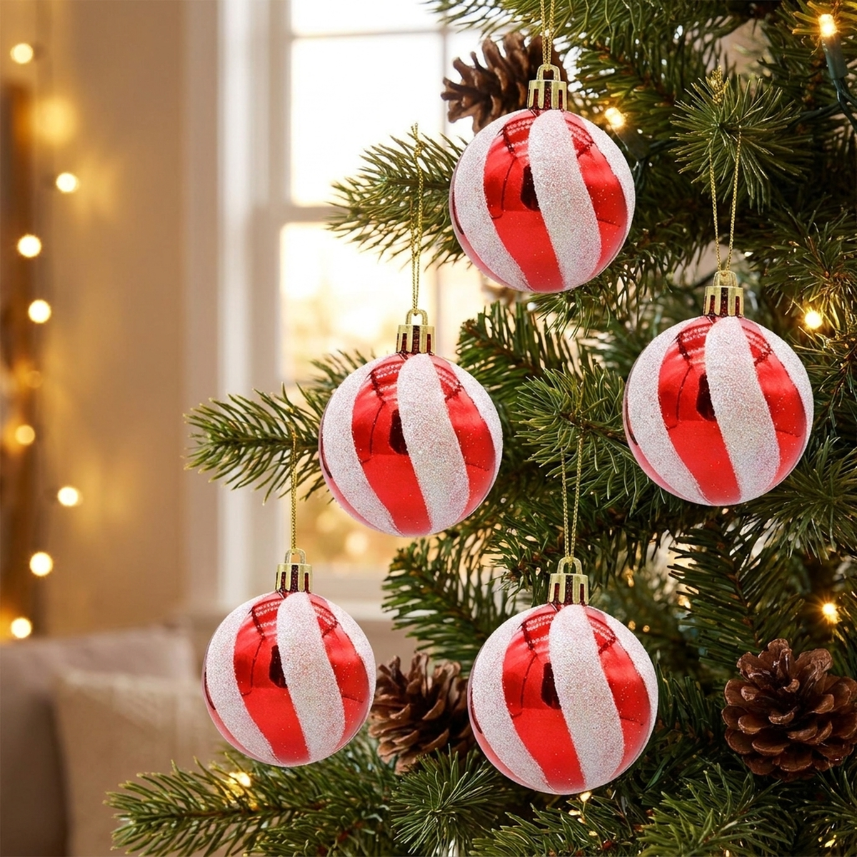 FLAKEBELLE – Snowflake Bauble Set for Graceful Holiday Styling
