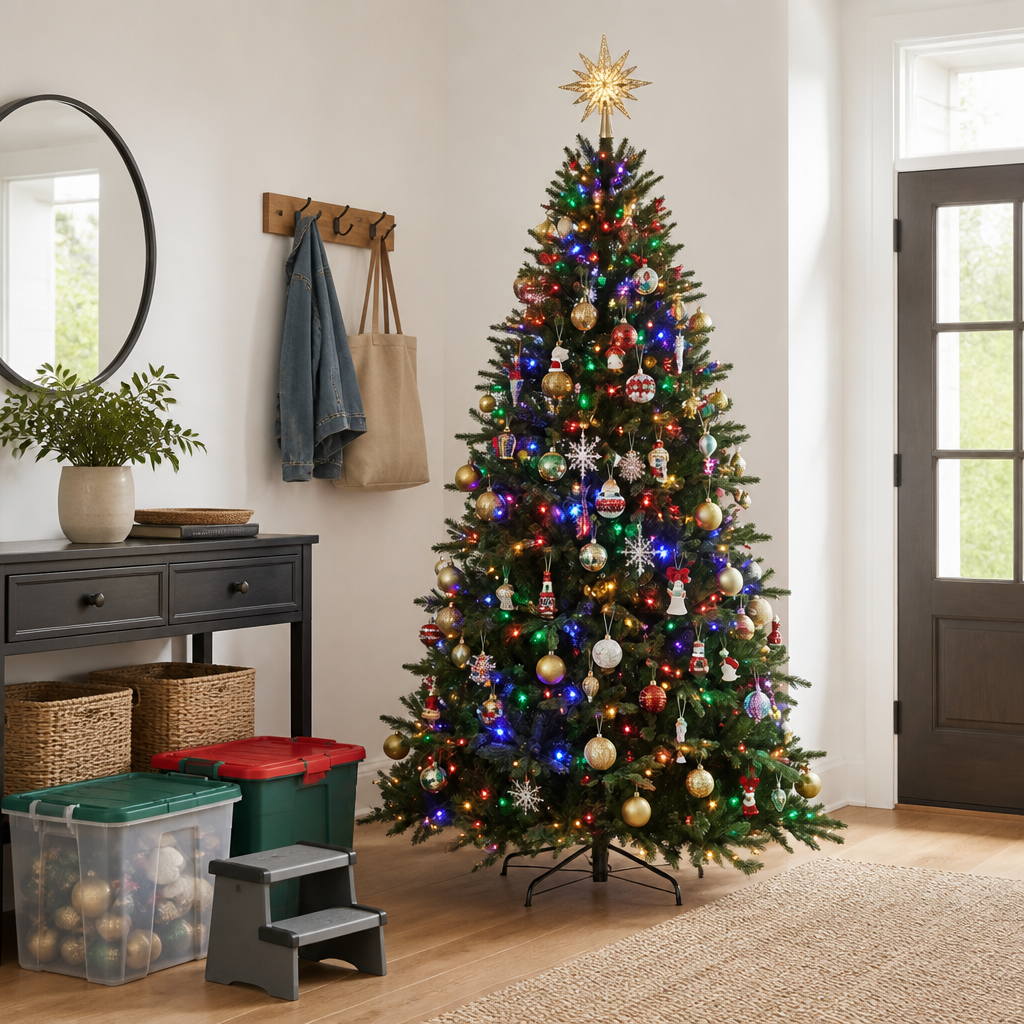 FIRGLOW – Pre-Lit Christmas Tree for Easy Festive Styling