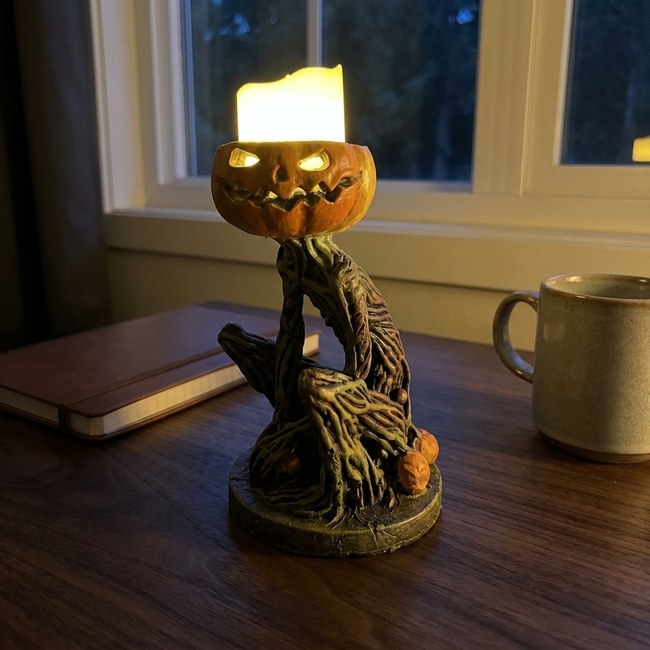 HAUNTWINK – Light-Up Pumpkin for Enchanting Spooky Ambience