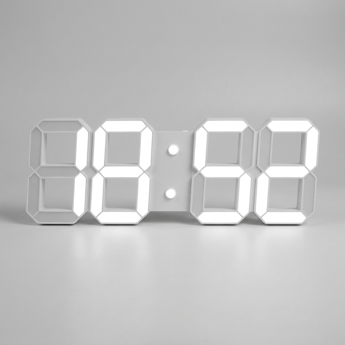NEOTIMEA – 3D LED Wall Clock with Flexible Display Settings