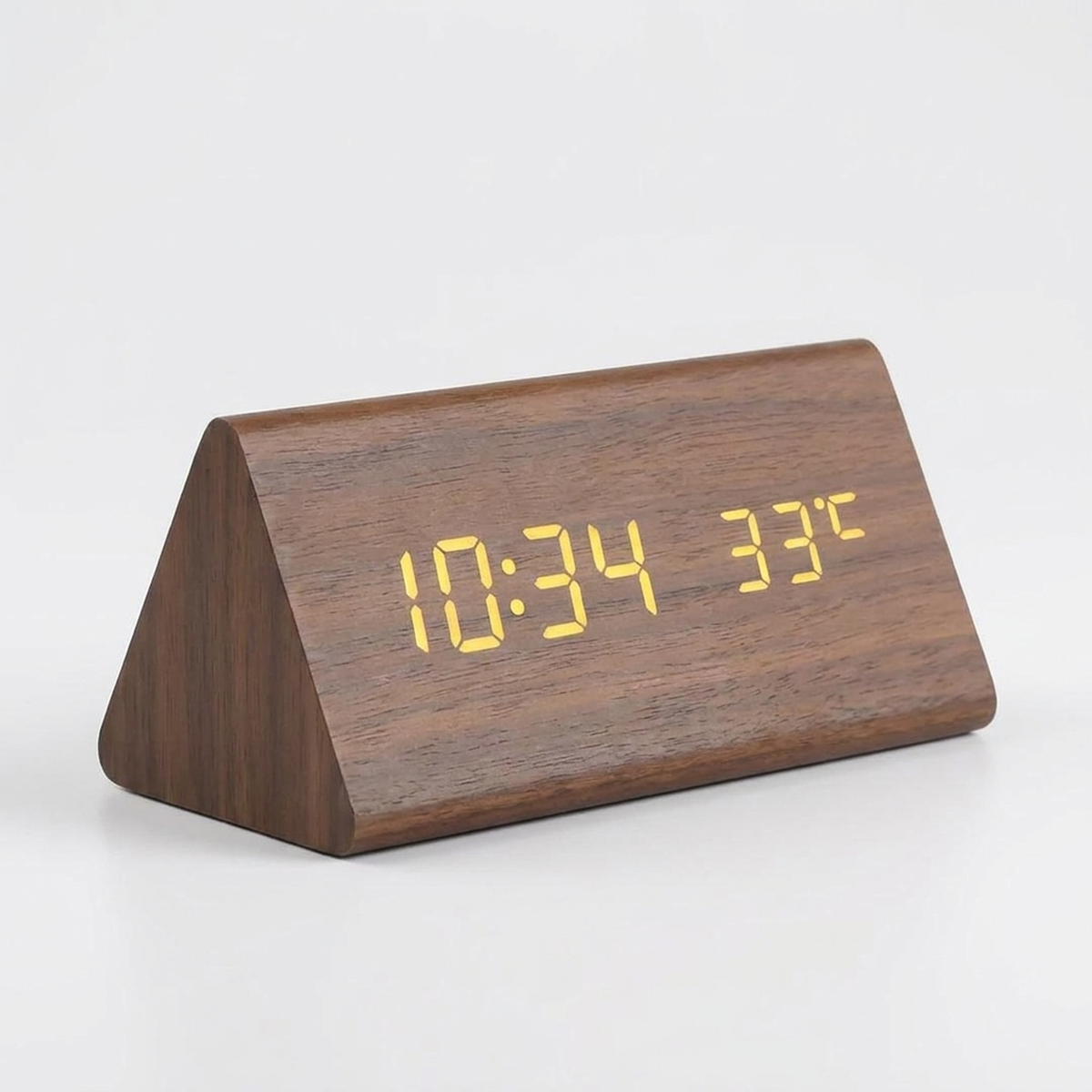 TIMEEMBER – LED Alarm Clock for Cozy Bedside Styling