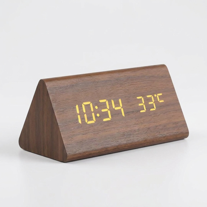 TIMEEMBER – LED Alarm Clock for Cozy Bedside Styling
