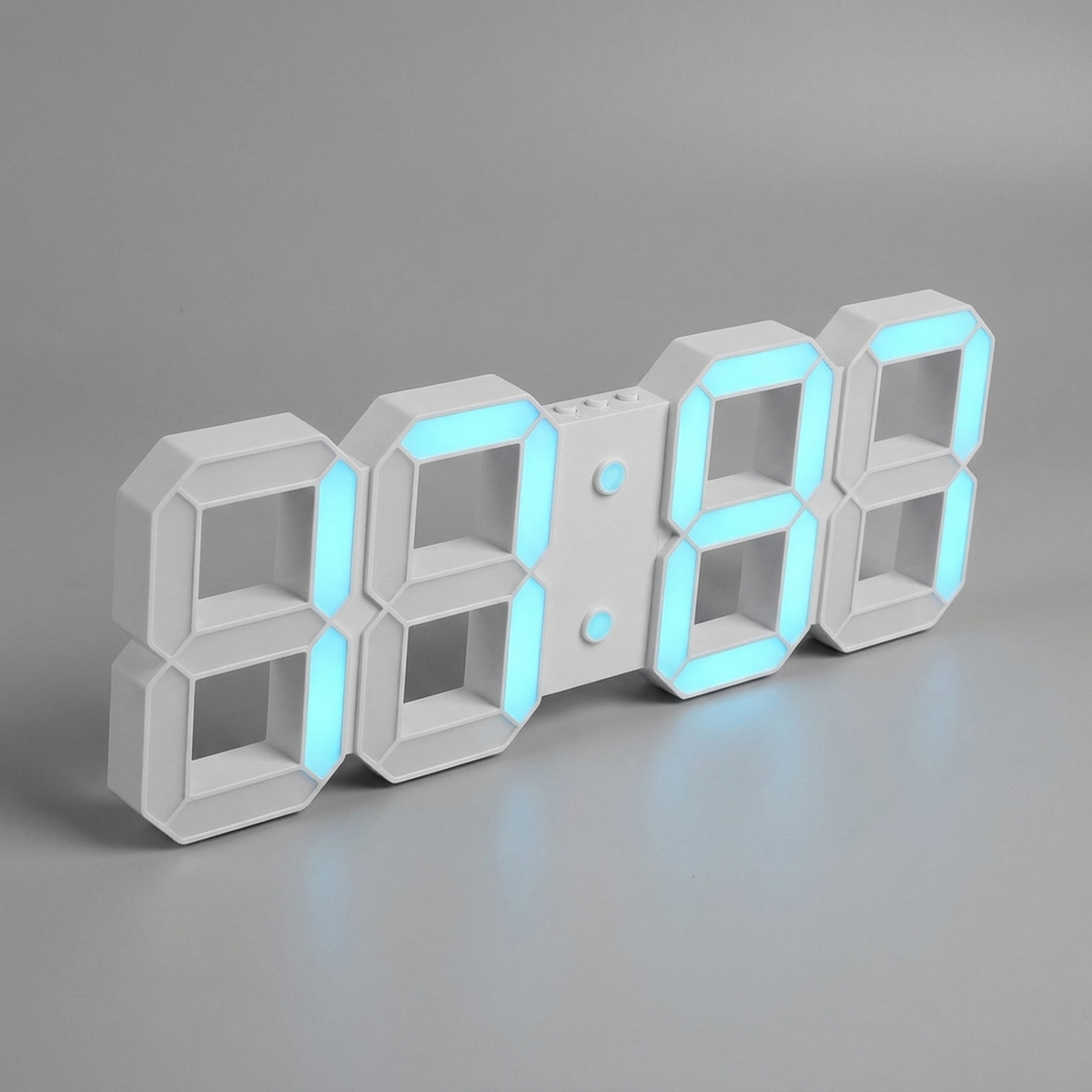 NEOTIMEA – 3D LED Wall Clock with Flexible Display Settings