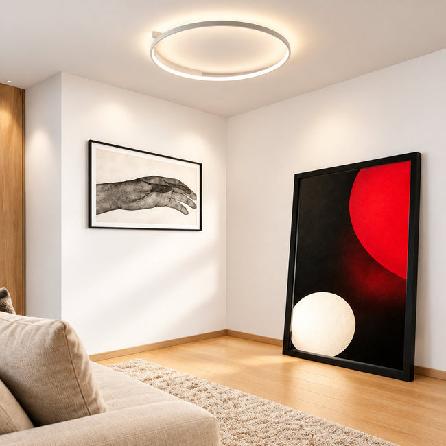 FLEXORA – LED Ceiling Light for Adjustable Home Ambiance