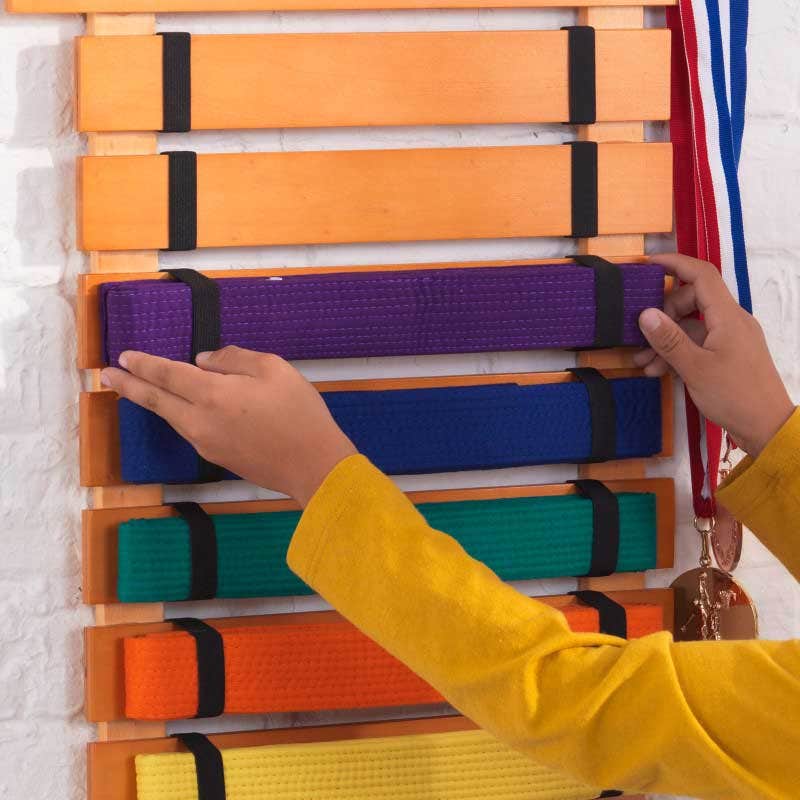 Martial Arts Belt Display Rack