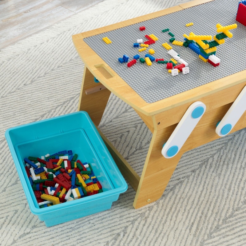 Kids Building and Activity Table with Storage