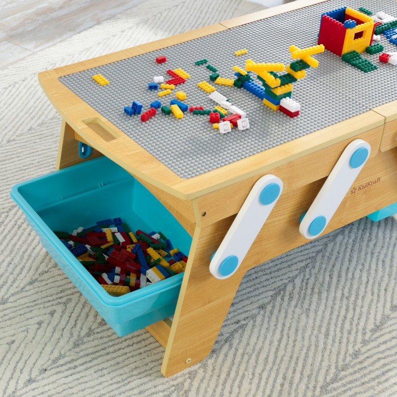 Kids Building and Activity Table with Storage
