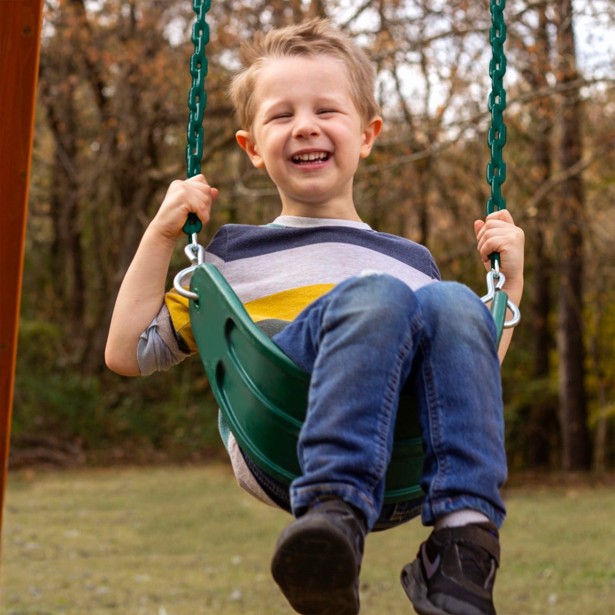 Heavy-Duty Swing Seat - Green