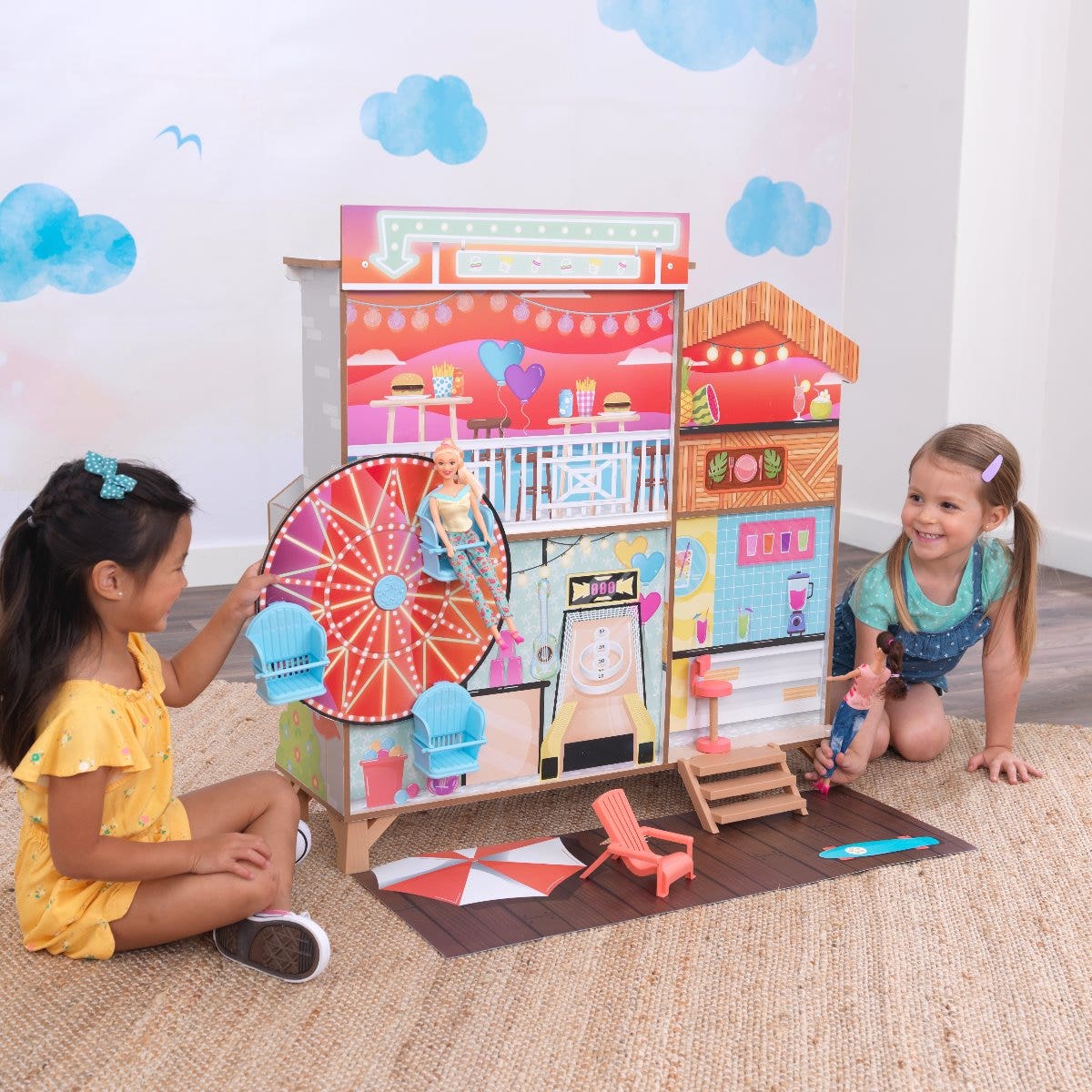 Dollhouse with Umbrella