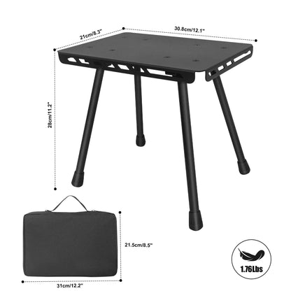 TACTITABLE – Portable Folding Camping Stool Table