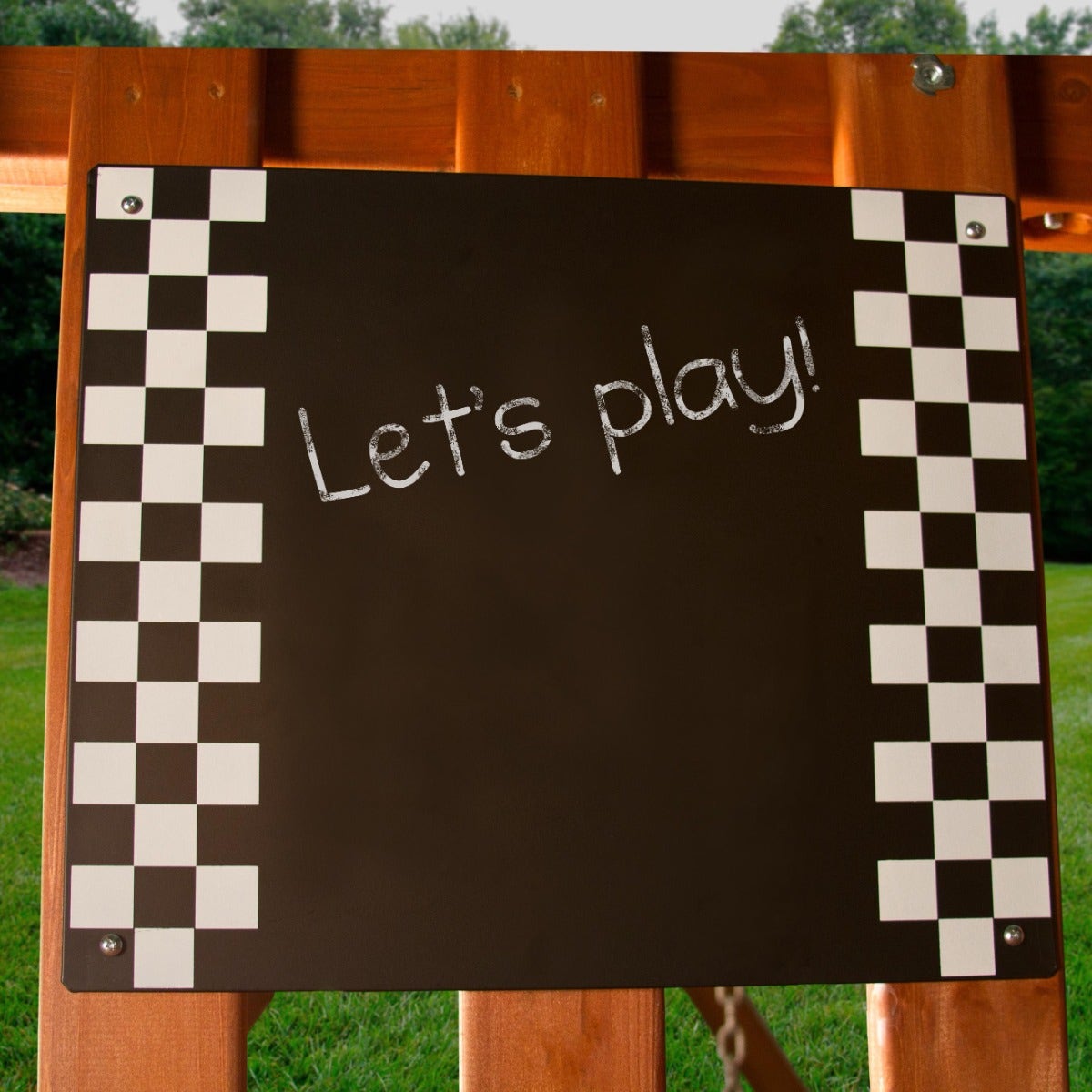 Magnetic Chalkboard with Magnetic Details