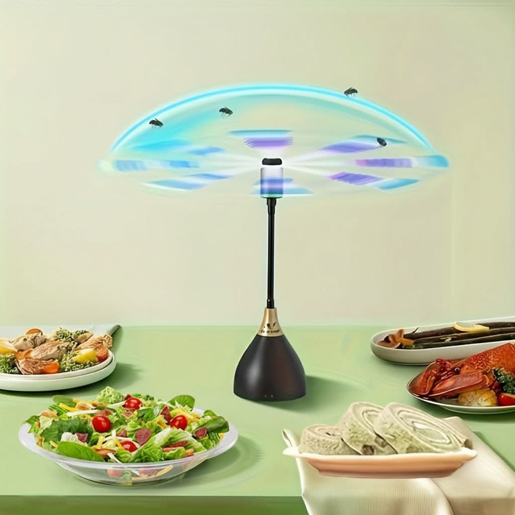 PARTYFLOW – Tabletop Fly Fan for Summer Events & Picnics