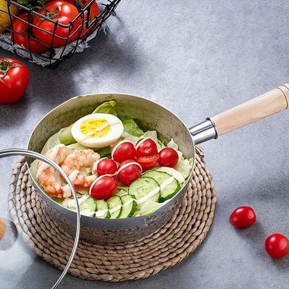 TOKYOVAULT – Elegant Stainless Steel Skillet for Versatile Cooking
