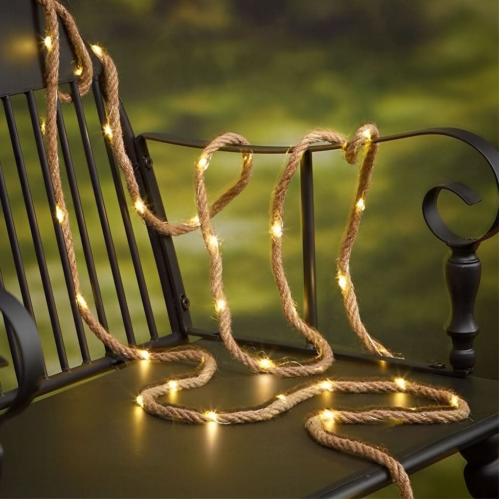 TWINEFLARE – Rope Lights for Warm Outdoor Ambiance