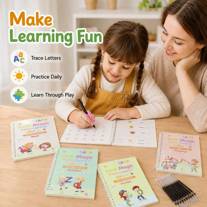 TRACEBUD – Magic Handwriting Practice Copybook Set for Confident Writing