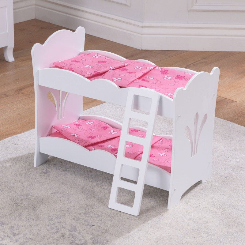 Miniature Bunk Bed for Dolls