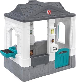 Kids Climber and Activity Playset - Gray