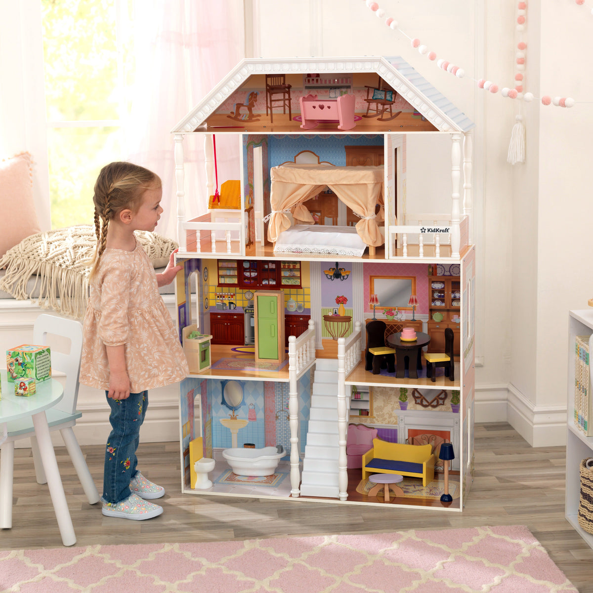 Dollhouse with Canopy