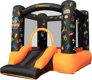 Inflatable Bounce House with Blower and Lights