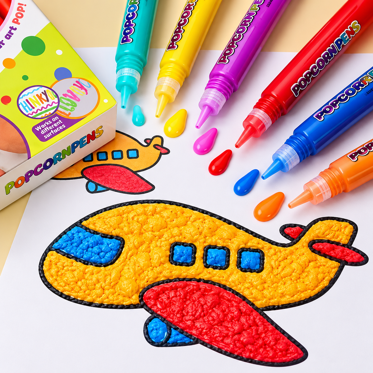 INKPUFF – 3D Puff Pens Set for Fun 3D Art Projects