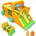 11-in-1 Inflatable Bounce House with Double Slides