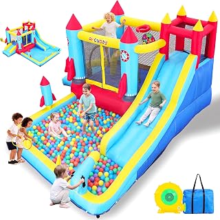 12-in-1 Inflatable Bounce House for Kids