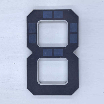 GLOWID – Solar LED Address Sign for Effortless Evening Display