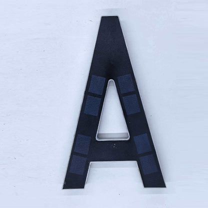 GLOWID – Solar LED Address Sign for Effortless Evening Display