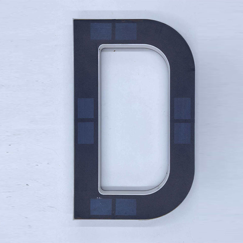 GLOWID – Solar LED Address Sign for Effortless Evening Display