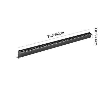 AXISLINE – Rotatable Linear LED Flush Mount Light for Directional Lighting