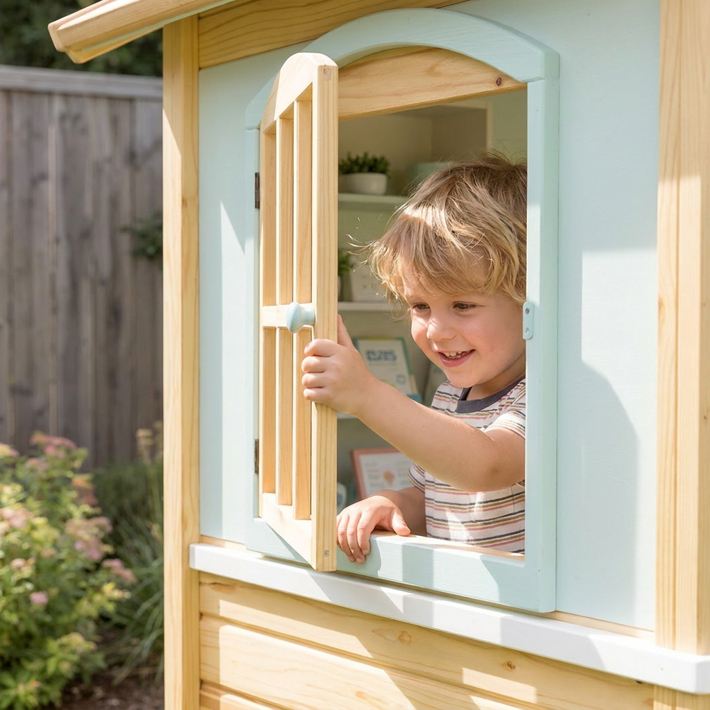 Doctor Clinic Garden Playhouse for Pretend Play