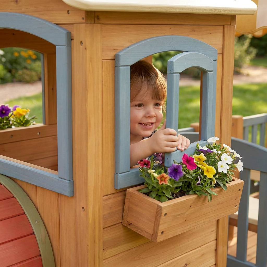 Little Railway Adventure Garden Playset