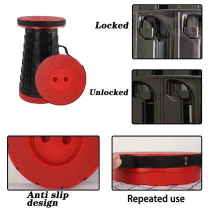 STACKSEAT – Portable Telescopic Camping Stool