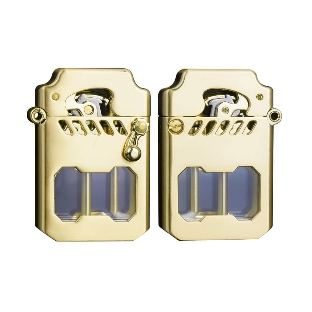 IGNIVEX – Windproof Mechanical Gear Lighter for Reliable Outdoor Ignition