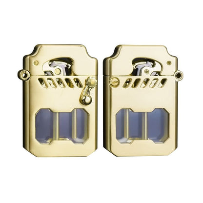 IGNIVEX – Windproof Mechanical Gear Lighter for Reliable Outdoor Ignition