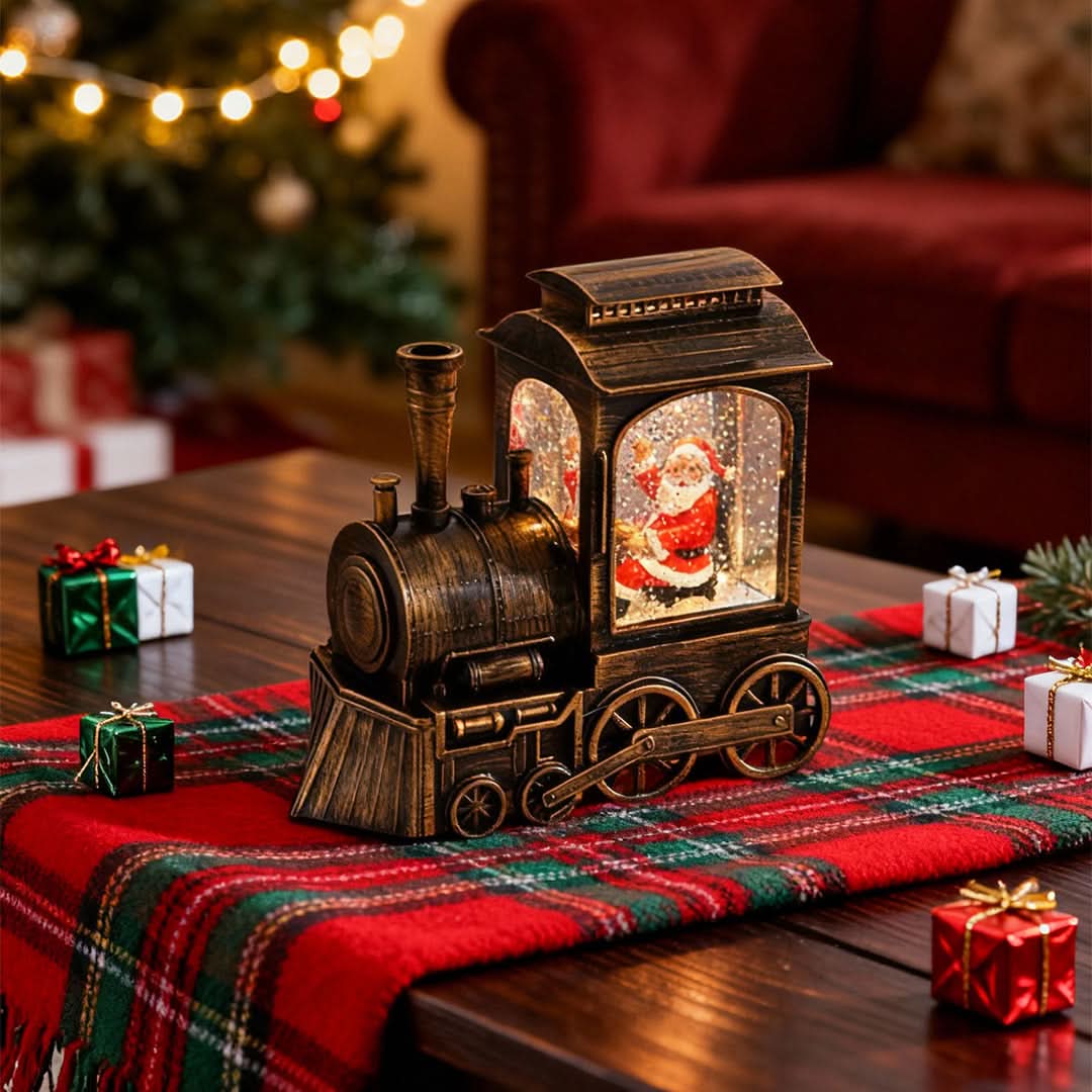 CLAUSLOCO – Santa Train Lights for Cheerful Festive Ambience