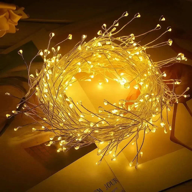 SPARKELVIA – Delicate LED String Lights for Charming Evening Ambience