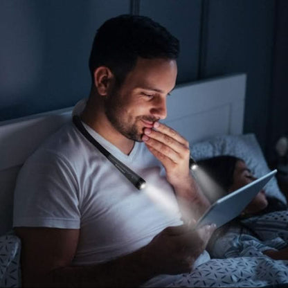 LUMINEX - Adjustable LED Reading Lamp with Rechargeable Battery