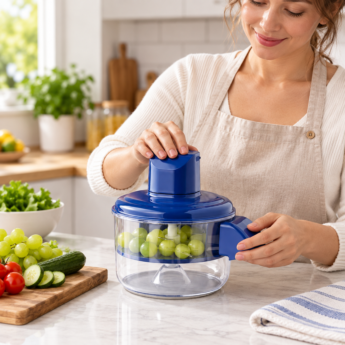PEELAUTO – Automatic Rechargeable Fruit & Vegetable Peeler for Easy Prep