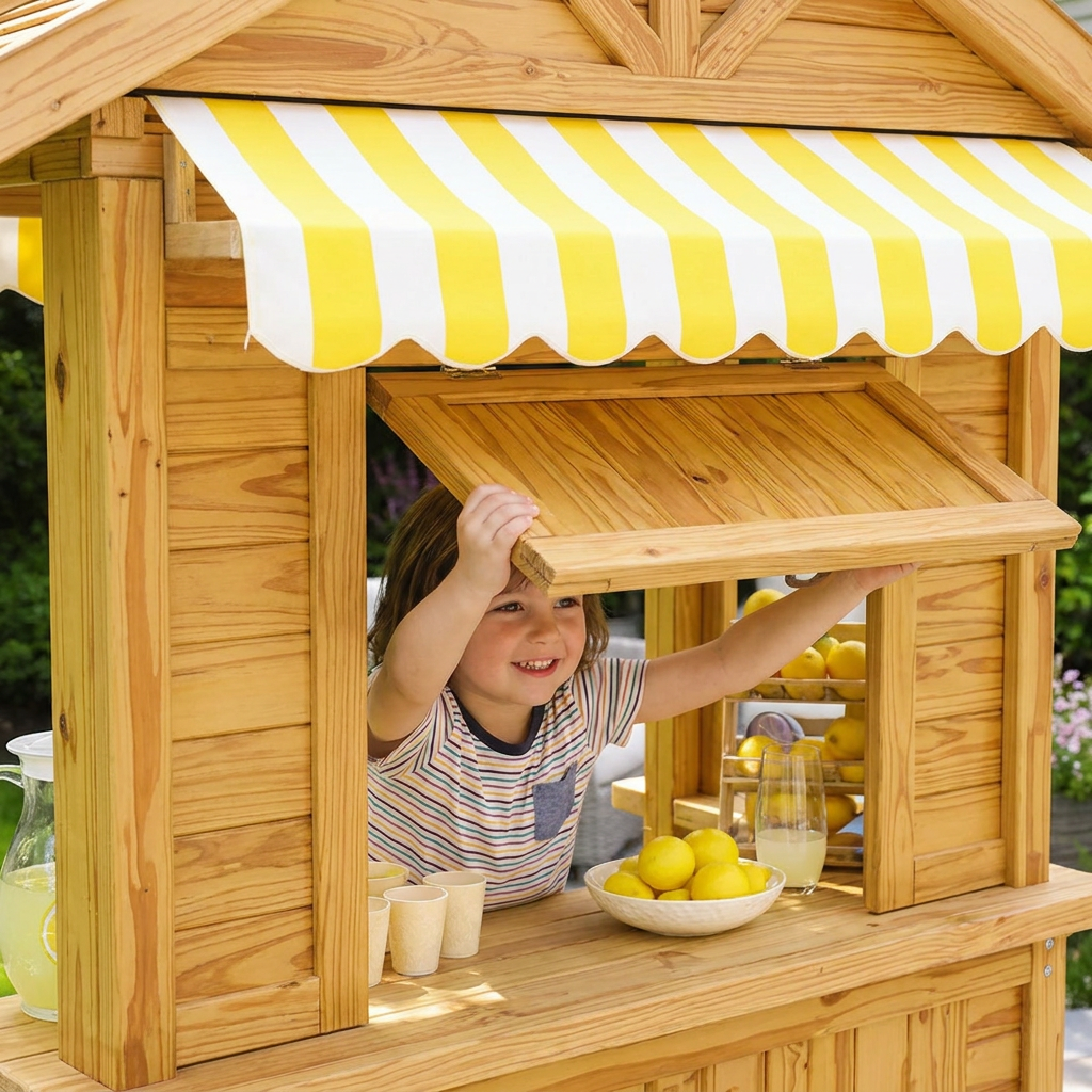 Lemonade Stand Garden Playhouse for Kids