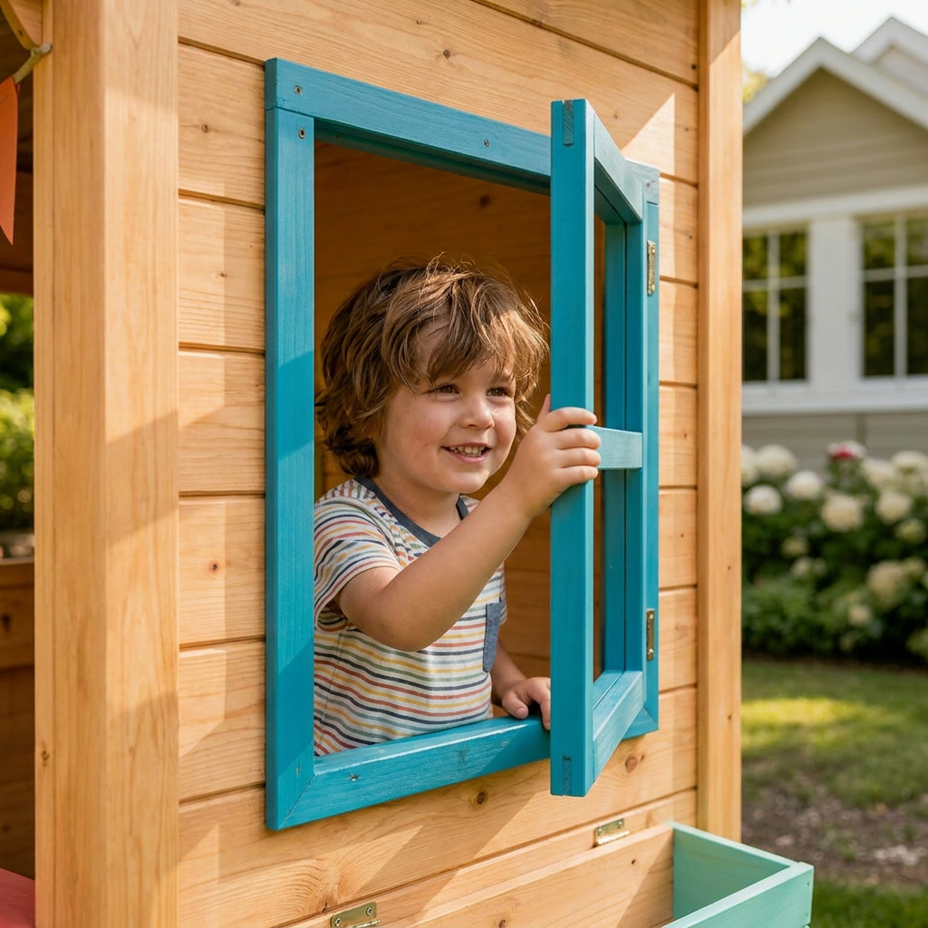 Kids Market Stand Outdoor Playhouse