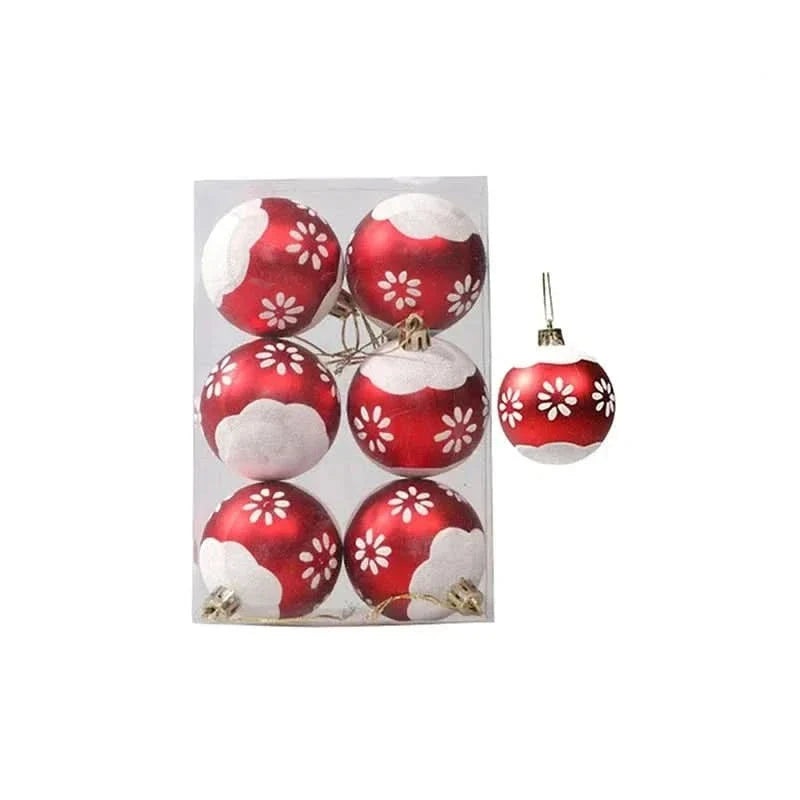 FLAKEBELLE – Snowflake Bauble Set for Graceful Holiday Styling