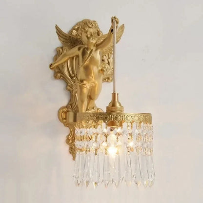 CHERULORIA – Decorative Angel Wall Light for Elegant Home Interiors