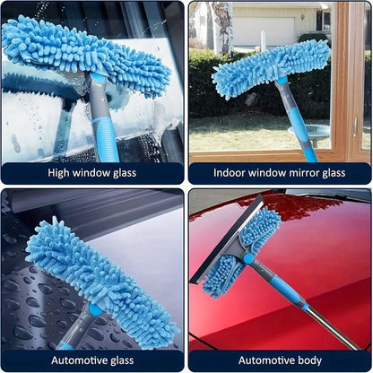 GLASSNEST – Extendable Cleaning Tool for Indoor & Outdoor Windows
