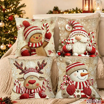 SEASONELIA – Festive Throw Pillow Covers for Effortless Home Decoration