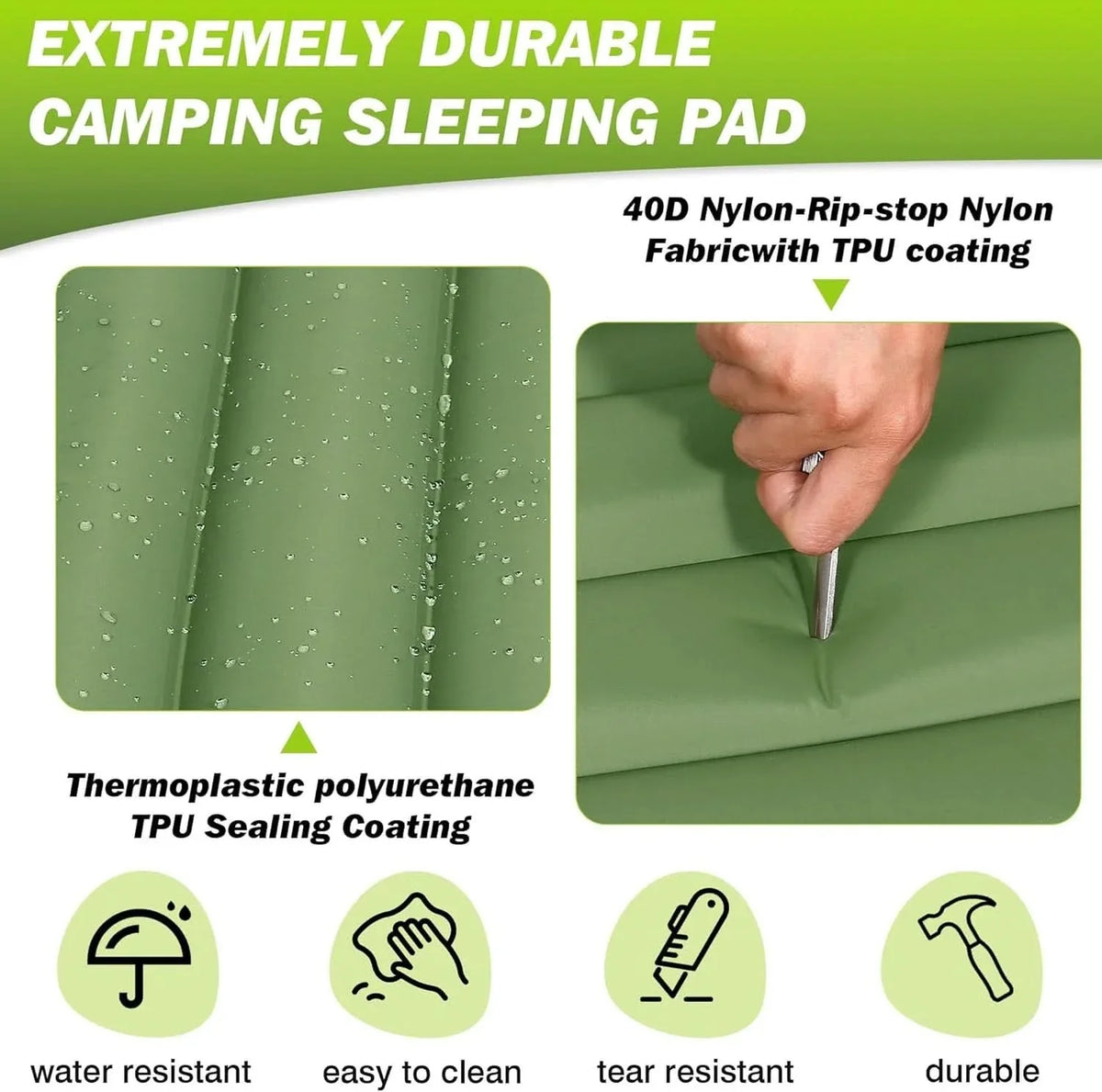 CLOUDTREK – Self-Inflating Camping Sleeping Pad